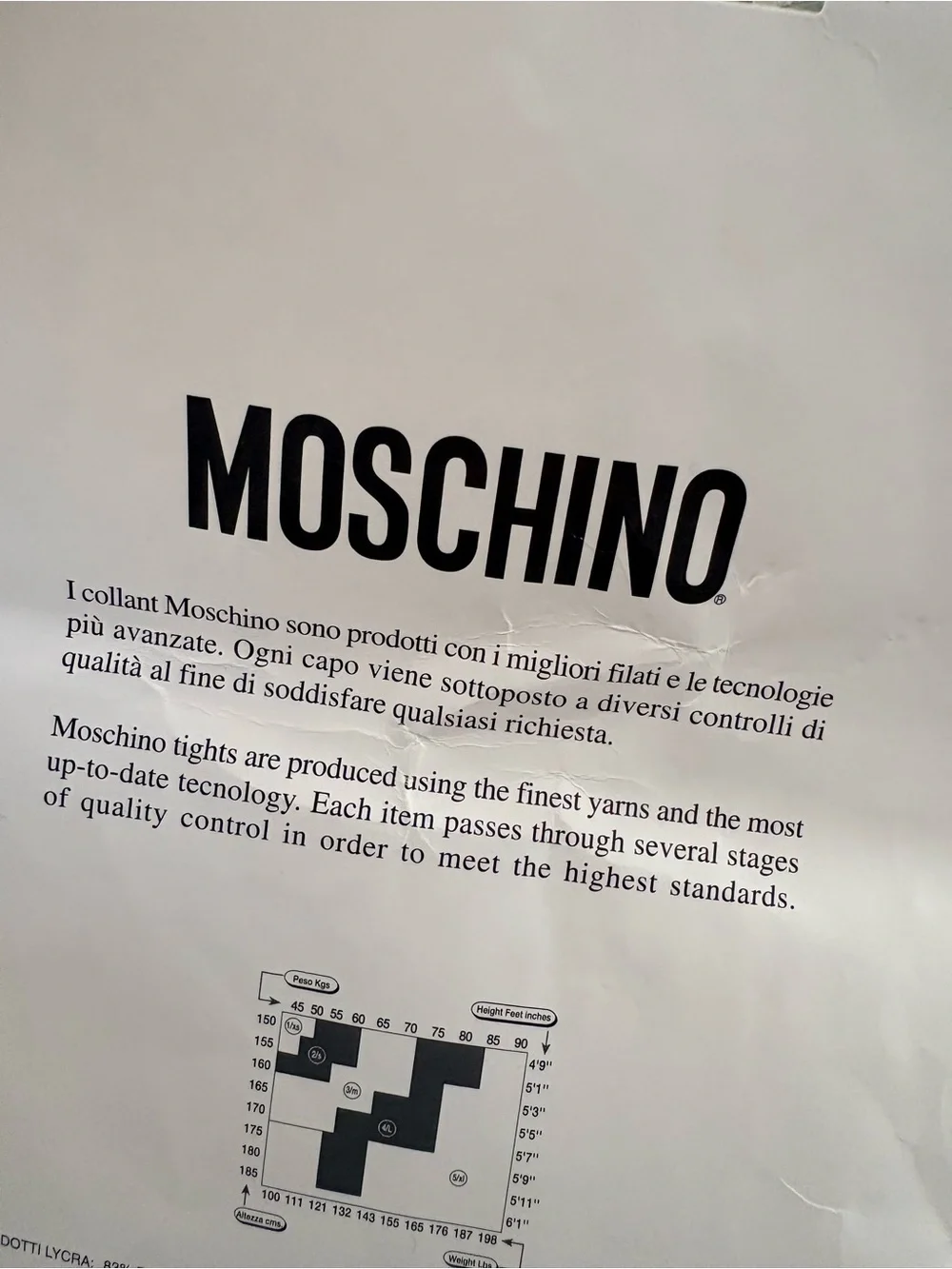 Moschino nwt gray